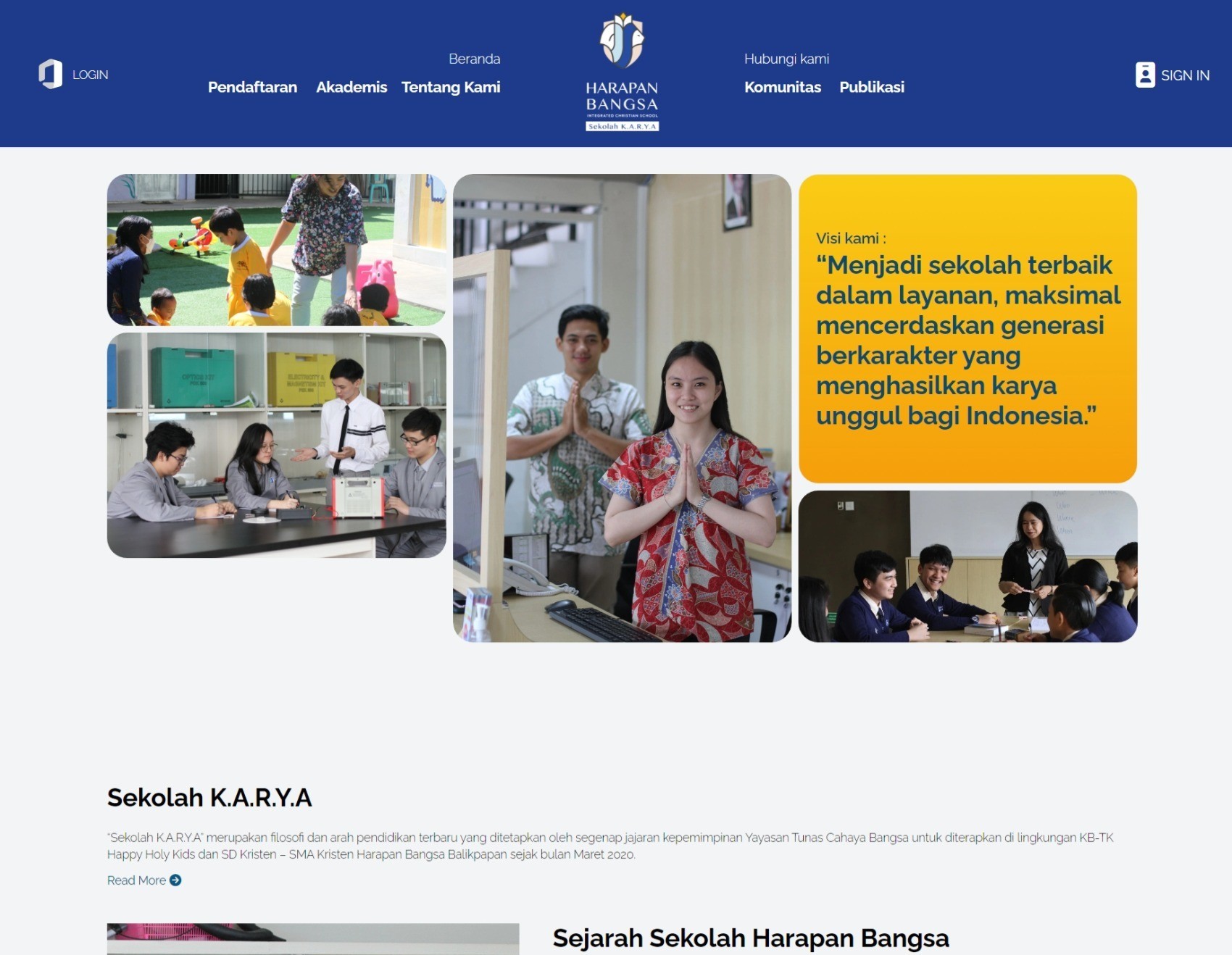 HBICS Website